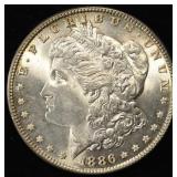 1886 MORGAN DOLLAR BU