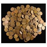 200 'S' MINT WHEAT CENTS