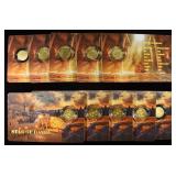 (10) REPUBLIC OF LIBERIA 1/1000 OZ .9999 GOLD