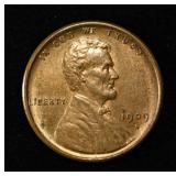 1909-S VDB LINCOLN CENT CH BU BN
