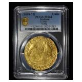 1609-25 SCOTLAND UNITE PCGS MS-61 S-5464 GOLD