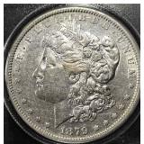 1879-O MORGAN DOLLAR AU