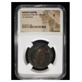 ANTONINUS PIUS, AD 138-161 NGC F