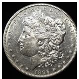 1895-S MORGAN DOLLAR AU/BU