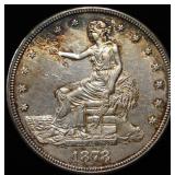 1878-S TRADE DOLLAR AU/BU
