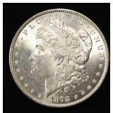 1878 7TF REV 79 MORGAN DOLLAR CH BU