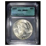 1922 PEACE DOLLAR ICG MS65