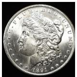 1891-CC MORGAN DOLLAR CH BU