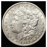 1892-S MORGAN DOLLAR XF/AU