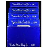 1968-1972 PROOF SET