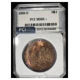 1883-O MORGAN DOLLAR PCI GEM BU