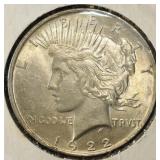 1922 PEACE DOLLAR