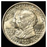 1921 ALABAMA COMMEM HALF DOLLAR CH/GEM BU