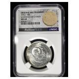 1952 50C COMMEM WASHINGTON-CARVER NGC MS64