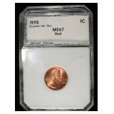 1995 MEMORIAL PCI SUPERB GEM BU DOUBLE DIE OBVERSE