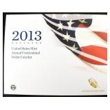 2013 MINT U.C. DOLLAR COIN SET
