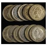 $3 80% SILVER CANADIAN QUARTERS
