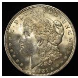 1921 MORGAN DOLLAR BU