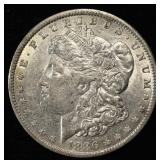 1886-O MORGAN DOLLAR AU