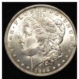 1892-O MORGAN DOLLAR CH BU