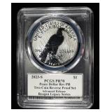 2023-S PEACE DOLLAR PCGS REV PR 70