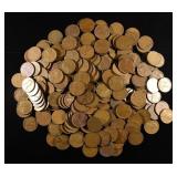 200 'S' MINT WHEAT CENTS