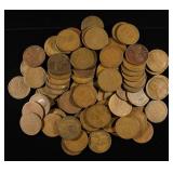 (74)D&S WHEAT CENTS FROM THE TEENS