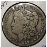 1887-O MORGAN DOLLAR