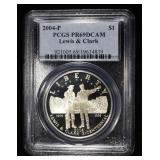 2004-P LEWIS & CLARK COMMEM DOLLAR PCGS PR-69 DCAM