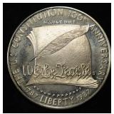 1987 DOLLAR COMMEM CONSTITUTION