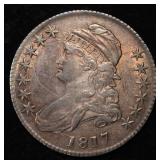 1817 CAPPED BUST HALF DOLLAR AU