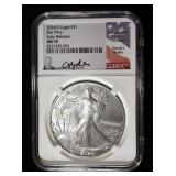 2024-P AMERICAN SILVER EAGLE NGC MS70