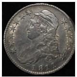 1811 CAPPED BUST HALF DOLLAR XF