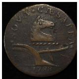 1788 NJ COLONIAL MARIS XF