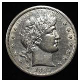 1895-O BARBER HALF DOLLAR BU-UNC