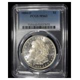 1884-O MORGAN DOLLAR PCGS MS-63