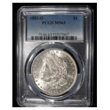 1883-O MORGAN DOLLAR PCGS MS-63