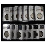 (14) 1776-1976 KENNEDY HALF DOLLAR NGC GENUINE