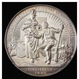 1889 SWISS SHOOTING FEST SILVER SCHWYZ CH BU