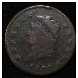1808 CLASSIC HEAD LARGE CENT FINE