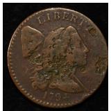 1794 FLOWING HAIR LARGE CENT XF