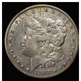 1893-O MORGAN DOLLAR AU