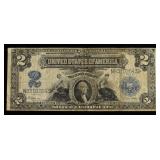 1899 $2 SILVER CERTIFICATE NOTE