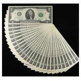 (27) 2017 $2 NOTES