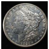 1921-S MORGAN DOLLAR AU
