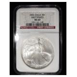 2006 AMERICAN SILVER EAGLE NGC MS69
