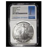 2025-P AMERICAN SILVER EAGLE NGC MS70