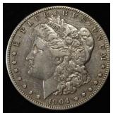 1904-S MORGAN DOLLAR XF
