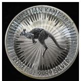 2017 KANGAROO 1 OZ .999 SILVER ROUND
