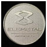 ELEMETAL 1 OZ .999 SILVER ROUND
